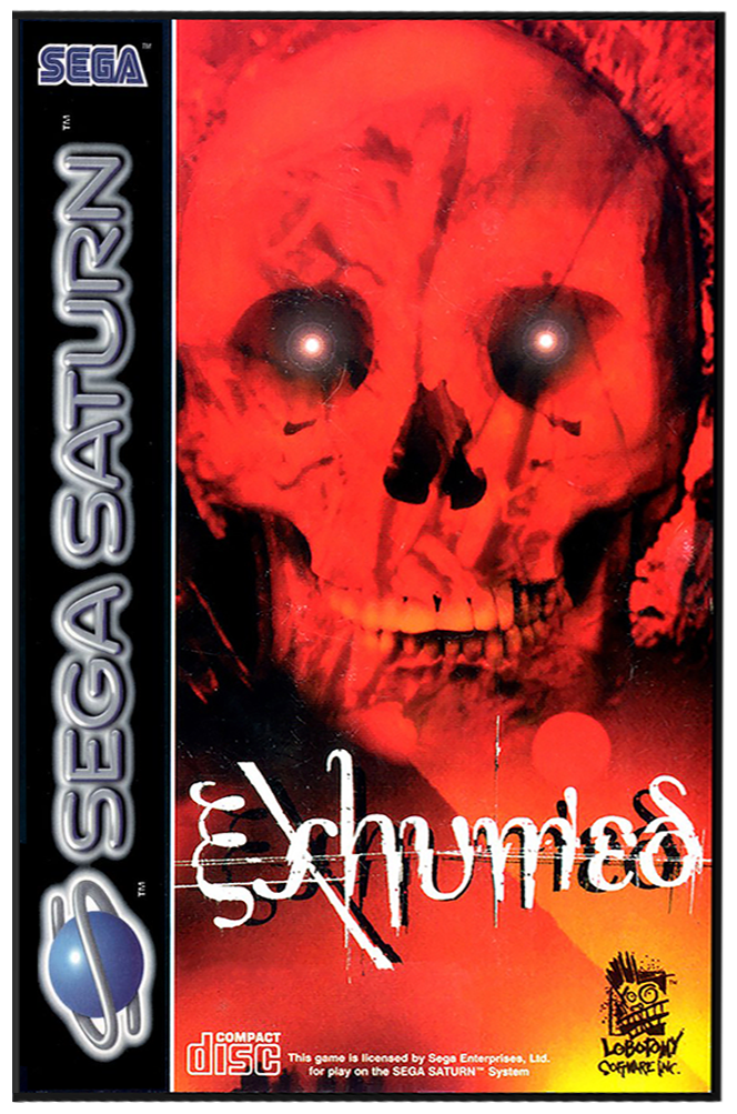 Exhumed box art for Sega Saturn